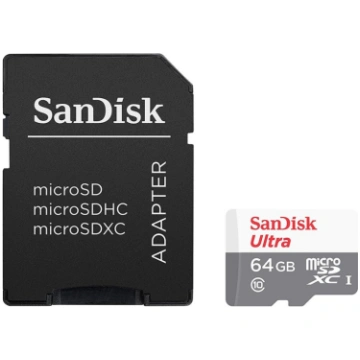 SanDisk 64GB Ultra microSDXC memory card Class 10 
