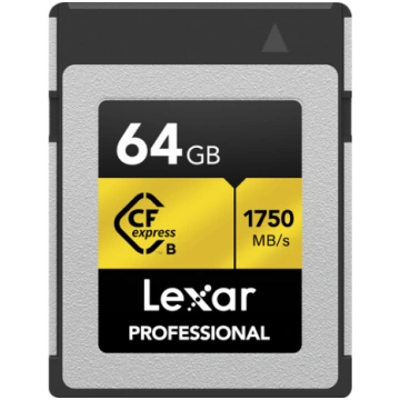 Lexar Professional CFexpress Type B Card 64GB 1750
