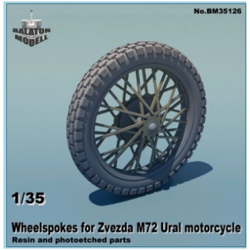 Wheelspokes For Zvezda M72 Ural Motorcycle Balaton