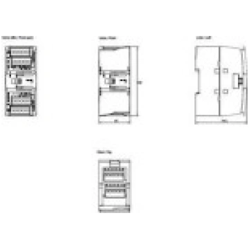 Siemens analogās ievades modulis 8we SIMATIC S7-12