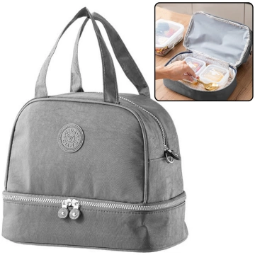 Thermal Insulating Breakfast Bag with Adjustable B