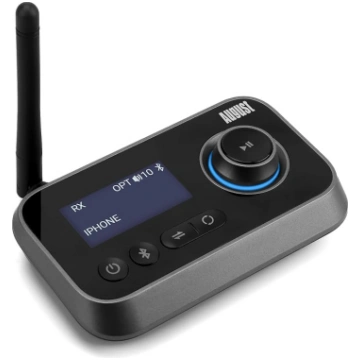 August MR280 Bluetooth 5.0 audio raidītājs uztvērē