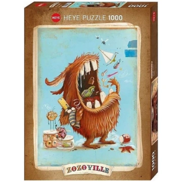 Puzle Heye Zozoville Insatiable 29967, 70 cm x 50 