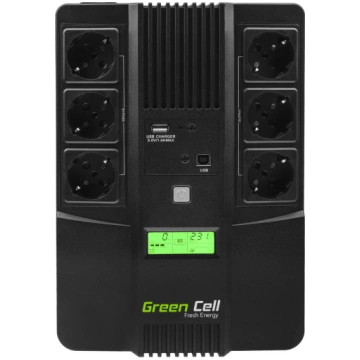 Green Cell UPS AiO 600VA 360W UPS06