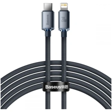 Baseus Crystal kabelis USB-C to Lightning 20W PD 2