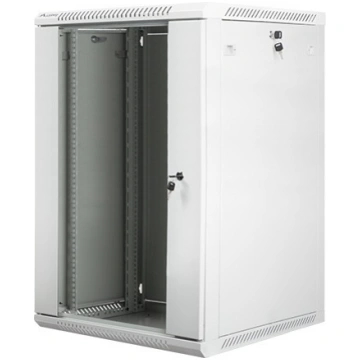 LANBERG Wall-Mounted Rack 19" 18U 600x600mm grey W