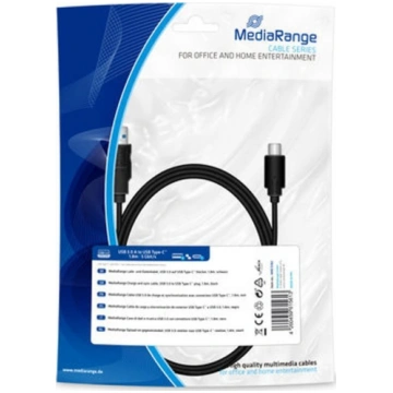 MediaRange Lade- Datenkabel USB 3.0 auf USB Type-C
