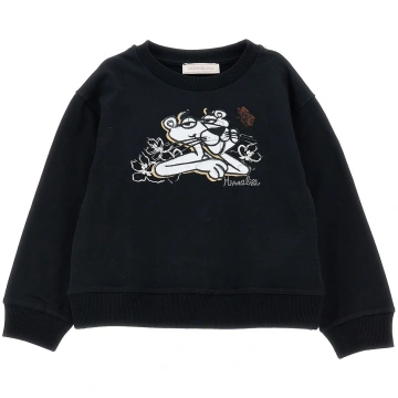 Pink Panther closed sweatshirt - 4 Years / Black