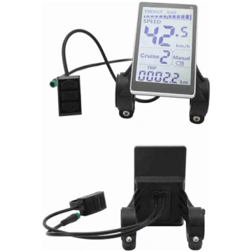 Alomejor ūdensizturīgs LCD displejs elektriskajiem