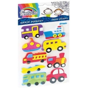 Uzlīmes bērniem FIORELLO, 3D transportlīdzekļi