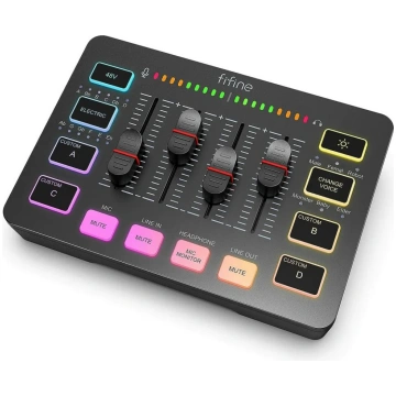 FIFINE AMPLIGAME SC3 Gaming USB Mixer
