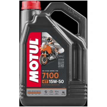 Motul 104299 - 7100 4T 15W50 4L Ester API SN-JASO