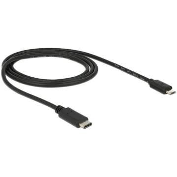 Delock Cable USB Type-C 2.0 male USB 2.0 type Micr