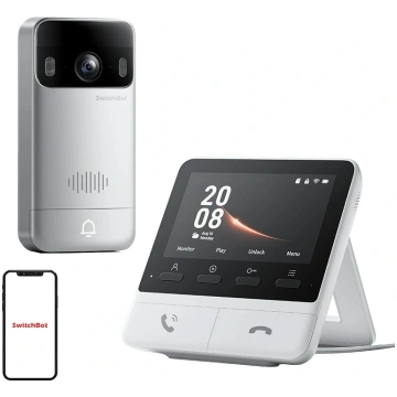 SwitchBot Video Doorbell viedais durvju zvans ar k