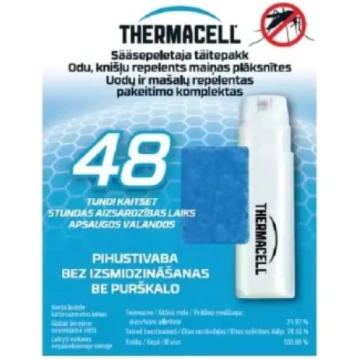 Thermacell odu pretlīdzekļa maiņas komplekts 48st