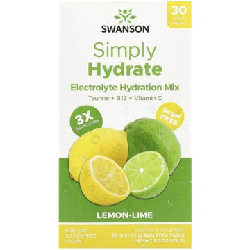 Swanson Vitamins, Simply Hydrate, Electrolyte Hydr