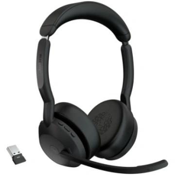 Jabra Evolve2 55 MS Stereo Link380a Wireless Heads