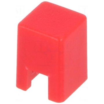 Button | square | red | 4x4mm | Application: B3F-1