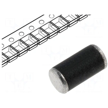 Diode: rectifying | SMD | 400V | 0.5A | 1.5us | DO