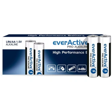Vienreizlietojamas AA sārma baterijas everActive L