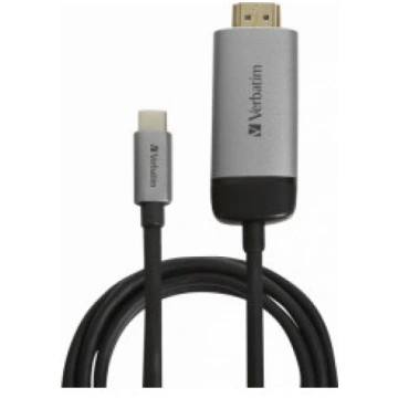 Verbatim USB-C Male - HDMI Male 1.5m 4K | 49144V |