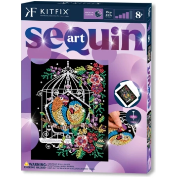 KITFIX KITFIX Amatniecības komplekts Sequin Art Pu
