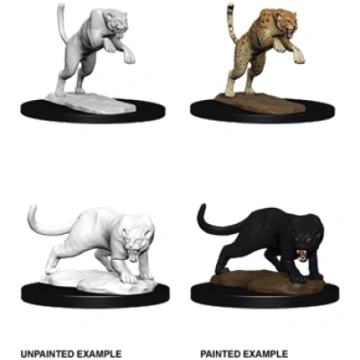 D&D Nolzur’s Marvelous Miniatures: Panther & Leopa