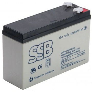 SBH 200-12_SSB akumulators / AGM / 5Ah-12V-200Wat/