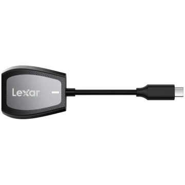 Lexar Dual-Slot SD/microSD Memory Card Reader, USB