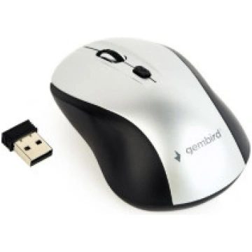 MOUSE USB OPTICAL WRL BLACK/SILVER MUSW-4B-02-BS G