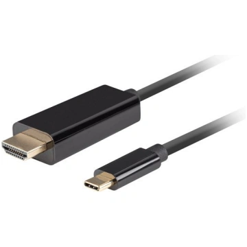 Lanberg USB-C to HDMI Cable 0.5 m 4K/60Hz Black ( 