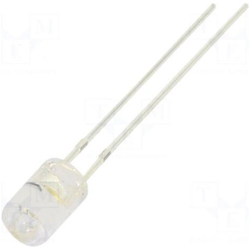 CRLED | white warm | 5mm | 1560mcd | 100° | Front: