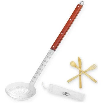 XXL 61 cm kausa karote Zupas karote Virtuves palīg