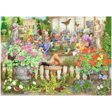 Puzzle Cosy Café No.2 Secret Garden Ravensburger