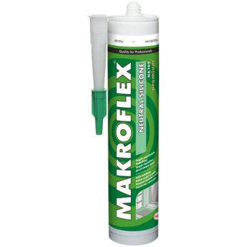 Makroflex caurspīdīgs silikons NA 109, 300 ml