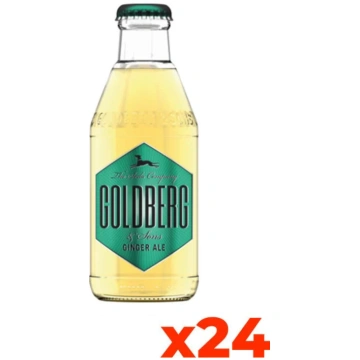 Ginger Ale Goldberg - Confezione 20cl x 24 Bottigl