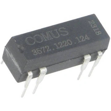Relay: reed switch; DPST-NO; Ucoil: 12VDC; 500mA; 