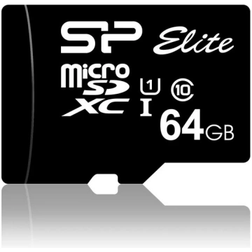 MicroSDXC atmiņas karte Silicon Power 64GB UHS-I C