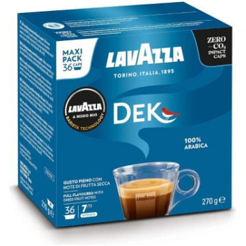 Bezkofeīna kafijas kapsulas LAVAZZA A Modo Mio Dek