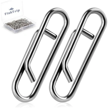 FishTrip Makšķerēšanas klipsas Power Clip - 50 gab