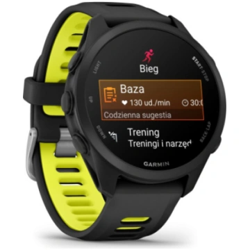 Garmin FORERUNNER 170 Black with Black/Amp Yellow 