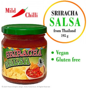 FLYING GOOSE Sriracha SALSA, Srirača čili dip mērc