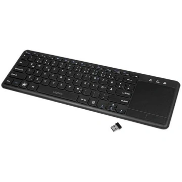 Logilink Wireless Keyboard with Touchpad, 2.4 GHz,