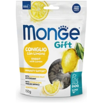 Monge Gift Dog Super M Immunity Support Rabbit Wit
