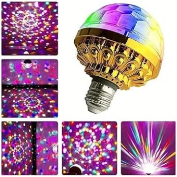 RGB disko skatuves rotējošā gaisma Magic Crystal B