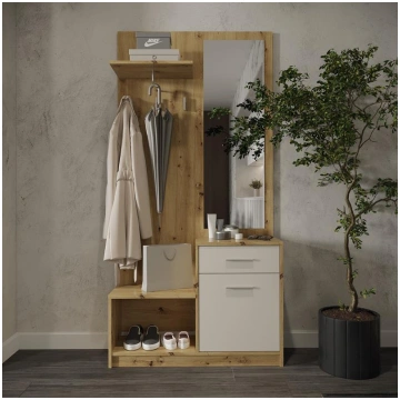 PERGO hall, color: artisan oak / cashmere