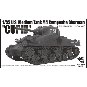 U.S. MEDIUM TANK M4 COMPOSITE Asuka model