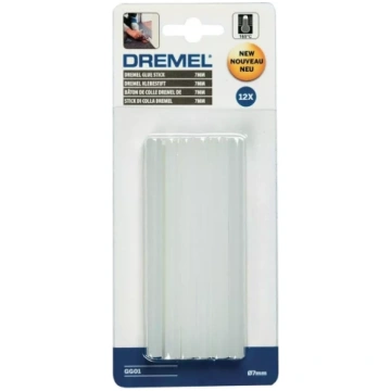 GG01 Līmes stieņi kokam 7mm, 12gab/iep, Dremel 261