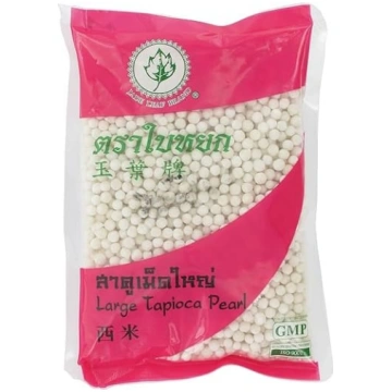 JADE LEAF BRAND - Baltas lielās tapiokas pērlītes 