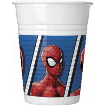 Spiderman plastmasas krūze (8 gab.)